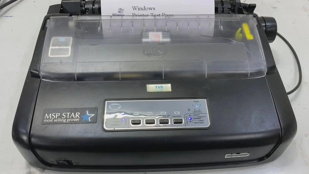 MSP 250 Star Dot Matrix Printer Remanufactured - Printersparekart