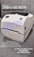 ZEBRA GC420t BARCODE LABLE PRINTER (REFURBISHED) - Printersparekart