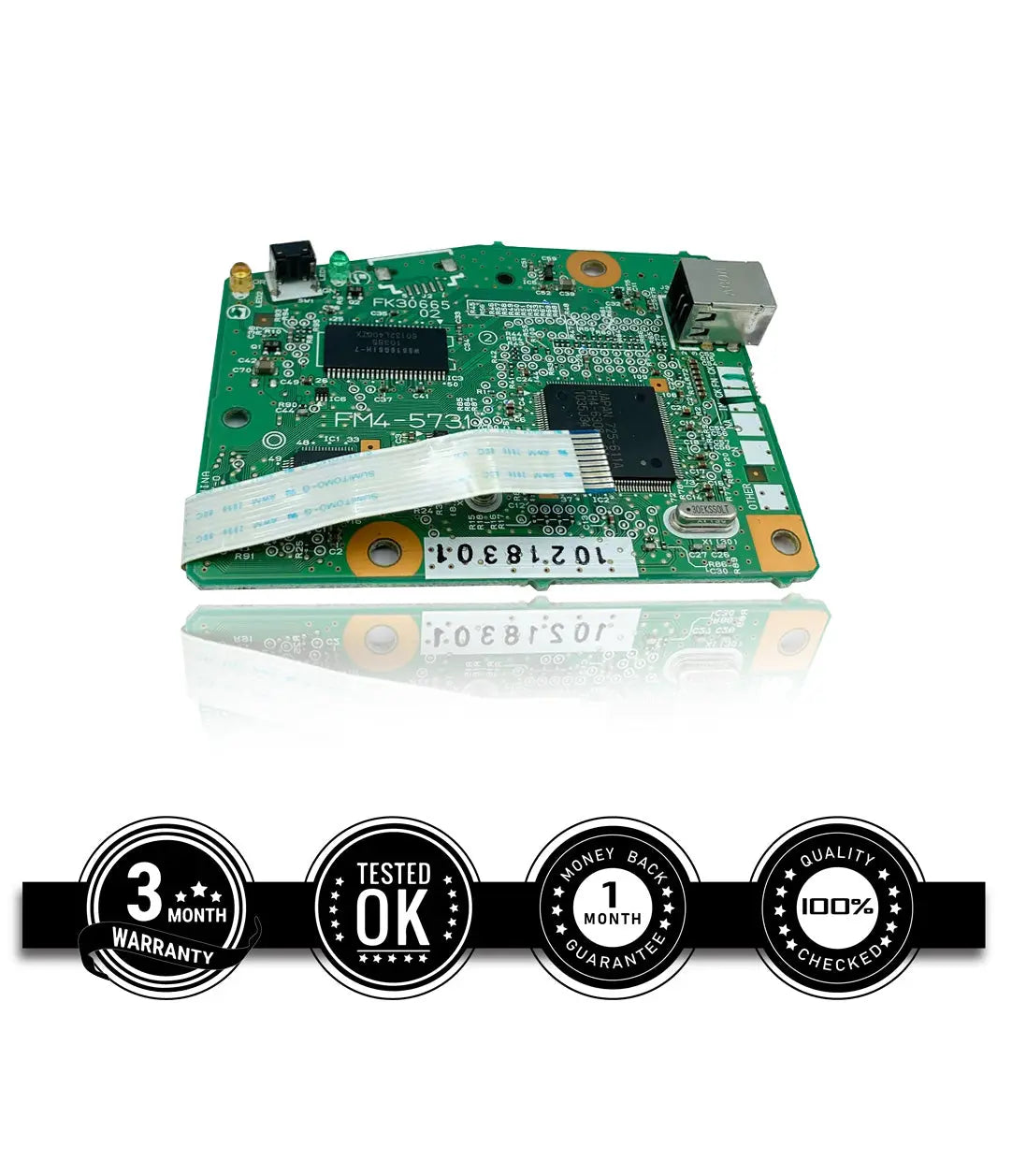 Formatter Board / Logic Card For Canon 6018B (FM4-5731) Refurbished Original - Printersparekart