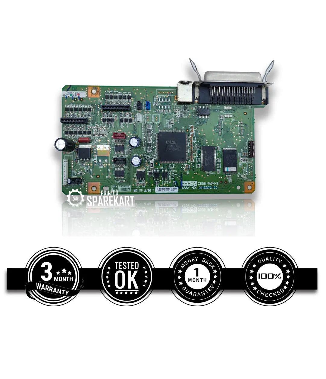 Formatter Board / Logic Card For Epson LQ-50 Refurbished Original - Printersparekart