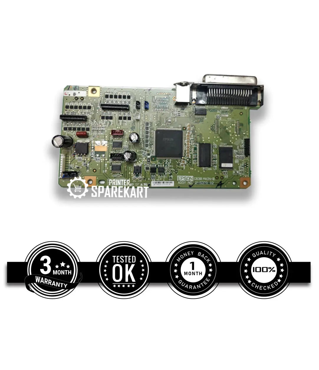Formatter Board / Logic Card For Epson LQ-300+II Printer Refurbished Original - Printersparekart