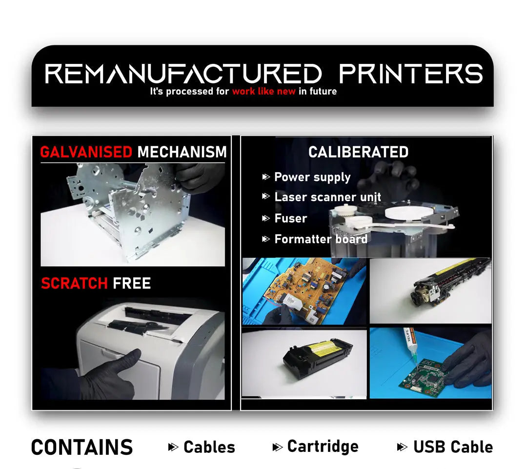 HP LaserJet P1007 Printer Remanufactured - Printersparekart